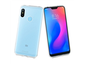 Coperchio In Cristallo Morbido Xiaomi Mi A2 Lite Trasparente Muvit