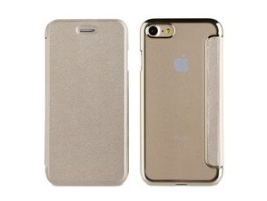 Muvit funda iPhone 8/7 Folio Gold   Cornice Dorata