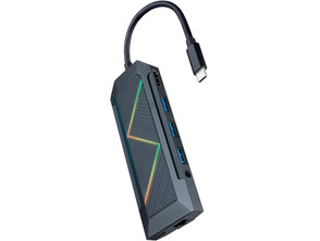 Acquista Nanocable Hub USB 3.0 10.16.0901 USB/USB - C/HDMI/RJ45/SD/Audio Nanocable Hub USB 3.0 10.16.0901 USB/USB - C/HDMI/RJ45/SD/Audio