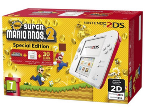 Nintendo 2DS Roja + Nuovo Super Mario Bros 2