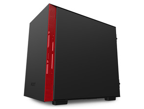 Acquista PNY Caso MINI ITX H210 Nero-Rosso PNY Caso MINI ITX H210 Nero-Rosso