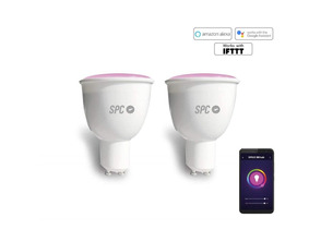 Pack 2 Lampadine Smart SPC Sirius 380 -GU10-