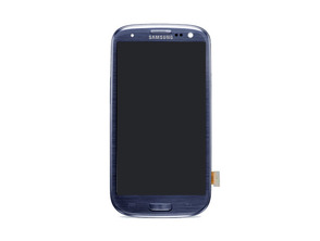 Full Frontal Samsung Galaxy S III i9300 Azurro