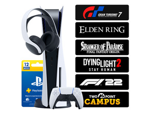 Acquista Playstation 5 (1TB) + 6 Juegos + PSN 12 Mesi + Headset Playstation 5 (1TB) + 6 Juegos + PSN 12 Mesi + Headset