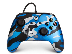 Acquista Power A Enhanced Wired Controller Camo Blue (Xbox One / Xbox Series X/S) Power A Enhanced Wired Controller Camo Blue (Xbox One / Xbox Series X/S)