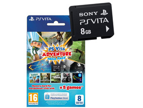 Acquista PSVita Adventure Megapack (Memory card 8 GB + 5 Games) PSVita Adventure Megapack (Memory card 8 GB + 5 Games)