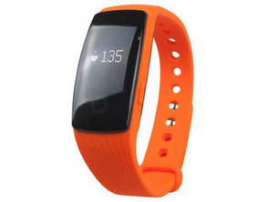 Fitness Leotec Touch Pulsante Bracciale arancione