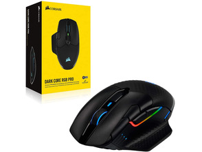 Ratón Corsair Dark Core RF Wireless + Bluetooth Óptico 18000DPI