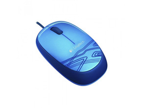 Ratón Logitech M105 1000DPI USB Azul