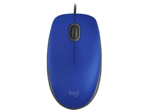 Ratón Logitech M110 Silent Mouse Azul 1000 DPI