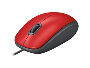 Ratón Logitech M110 Silent Mouse Rojo 1000 DPI
