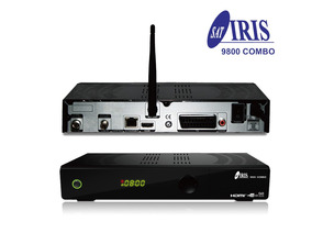 Acquista Recettore Satellitare Iris 9800 HD Combo Recettore Satellitare Iris 9800 HD Combo