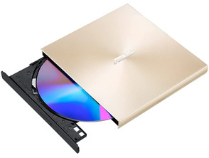 Regrabadora DVD Externa Asus SDRW-08U8M-U Slim Retail Gold