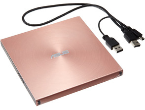 Regrabadora Externa Asus SDRW-08U5S-U Ultra Slim Pink