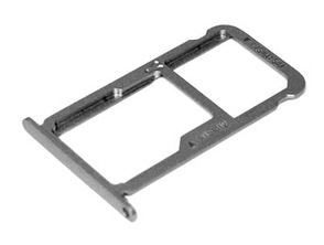Dual SIM Card Tray for Huawei Honor V8 Gray