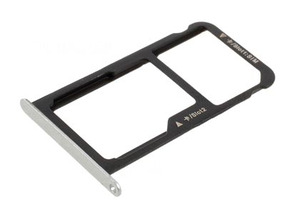 Dual SIM Card Tray for Huawei P9 Lite White