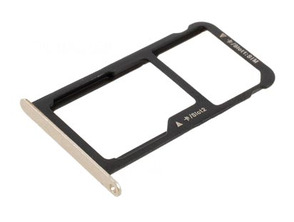 Dual SIM Card Tray for Huawei P9 Lite Gold