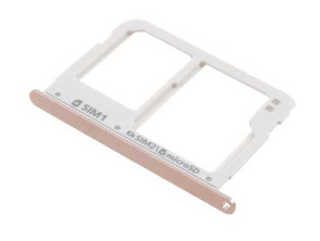 Dual SIM Card Tray for Samsung Galaxy A7 (2016) A7108 - Pink