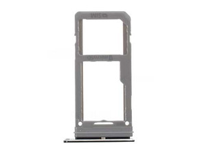 SIM/MicroSD Card Tray for Samsung Galaxy S8/S8 Plus - Nero