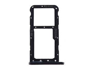 Vassoio scheda DualSIM - Huawei P20 Lite / Nova 3E Nero