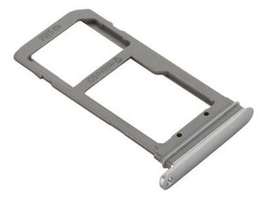 SIM Card Tray Replacement for Samsung Galaxy S7 Edge Silver