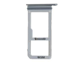SIM Card Tray for Samsung Galaxy Note 7 Argento