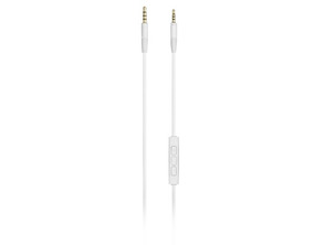 Sostituzione cavo audio con controllo del volume per Sennheiser HD 4.30 ho Bianco