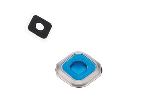 Rear Camera Lens Cover with Sticker+Glass Lens for Samsung Galaxy A7100 White