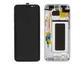 Schermo Completo con Cornice - Samsung Galaxy S8 Plus Argento