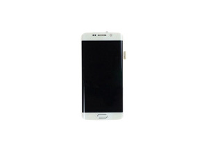 Sostituzione Full Screen   Frame Samsung Galaxy S6 Edge Bianco