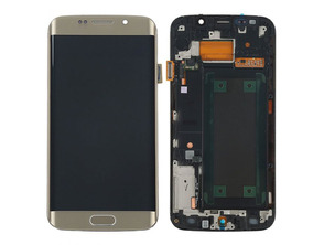 Sostituzione Full Screen   Frame Samsung Galaxy S6 Edge Oro