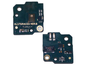 Piastra antenna di ricambio + microfono Huawei P8