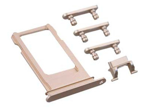 Acquista Vassoio scheda SIM  + Set di Pulsanti Laterali iPhone 7 Oro Vassoio scheda SIM  + Set di Pulsanti Laterali iPhone 7 Oro