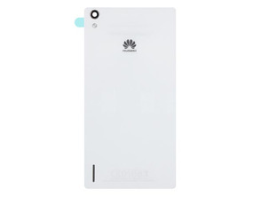 Back Cover with Sticker for Huawei P7 White