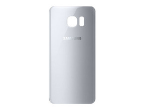 Back Cover with Sticker for Samsung Galaxy S7 Silver