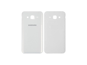 Back Cover with Sticker for Samsung Galaxy J7 White