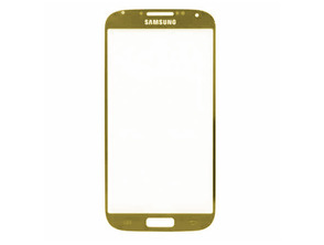 Acquista Vetro anteriore di ricambio per Samsung Galaxy S4 Giallo Vetro anteriore di ricambio per Samsung Galaxy S4 Giallo