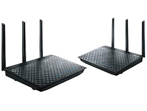 Acquista Router Wireless ASUS RT-AC66U (Pack x2) Negro Router Wireless ASUS RT-AC66U (Pack x2) Negro