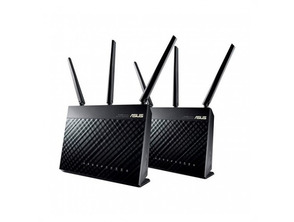 Acquista Router Wireless ASUS RT-AC68U PK2 2 Unidades Router Wireless ASUS RT-AC68U PK2 2 Unidades