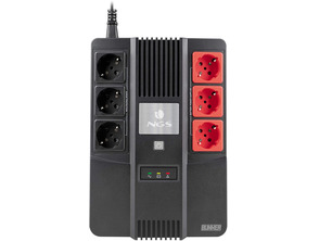 SAI NGS Fortezza Bunker 3 + 3xSchuko 600VA