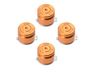 Acquista Metallo Pulsanti Stile Proiettile (Dualshock 3 / Dualshock 4) Oro Metallo Pulsanti Stile Proiettile (Dualshock 3 / Dualshock 4) Oro