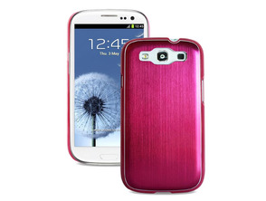Pink Metal Casing for Samsung Galaxy S3 Puro
