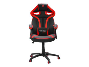 Sedia Gamer Woxter Stinger Stazione Aliena Nero-Rosso