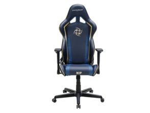 Acquista Sedia dxracer r-series oh/rz74/wbb blu-oro pin - include 2 pastiglie Sedia dxracer r-series oh/rz74/wbb blu-oro pin - include 2 pastiglie