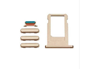 Acquista SIM Card Tray and Side Buttons Set for iPhone 6S Plus Gold SIM Card Tray and Side Buttons Set for iPhone 6S Plus Gold