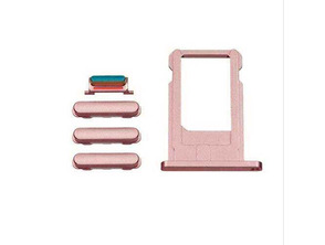 Acquista SIM Card Tray and Side Buttons Set for iPhone 6S Plus Rose Gold SIM Card Tray and Side Buttons Set for iPhone 6S Plus Rose Gold