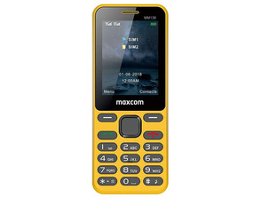Acquista Smartphone Maxcom Classic MM139 Amarillo Smartphone Maxcom Classic MM139 Amarillo