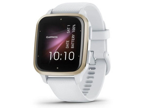 Smartwatch Garmin Venu SQ 2 40mm Oro Crema y Blanco