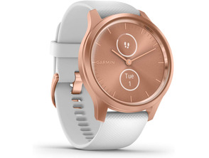 Smartwatch Garmin Vívomove Style GPS Oro Rosa y Blanco