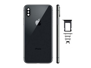 Acquista Coperchio della Batteria con la Copertura Posteriore - iPhone-XS Max Nero Coperchio della Batteria con la Copertura Posteriore - iPhone-XS Max Nero